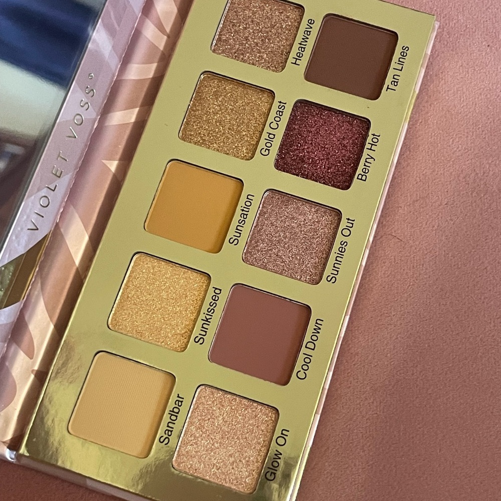 Violet Voss Sunkissed Summer eyeshadow and pressed pigment pallet